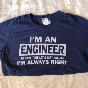 Graphic T-shirt. Medium.